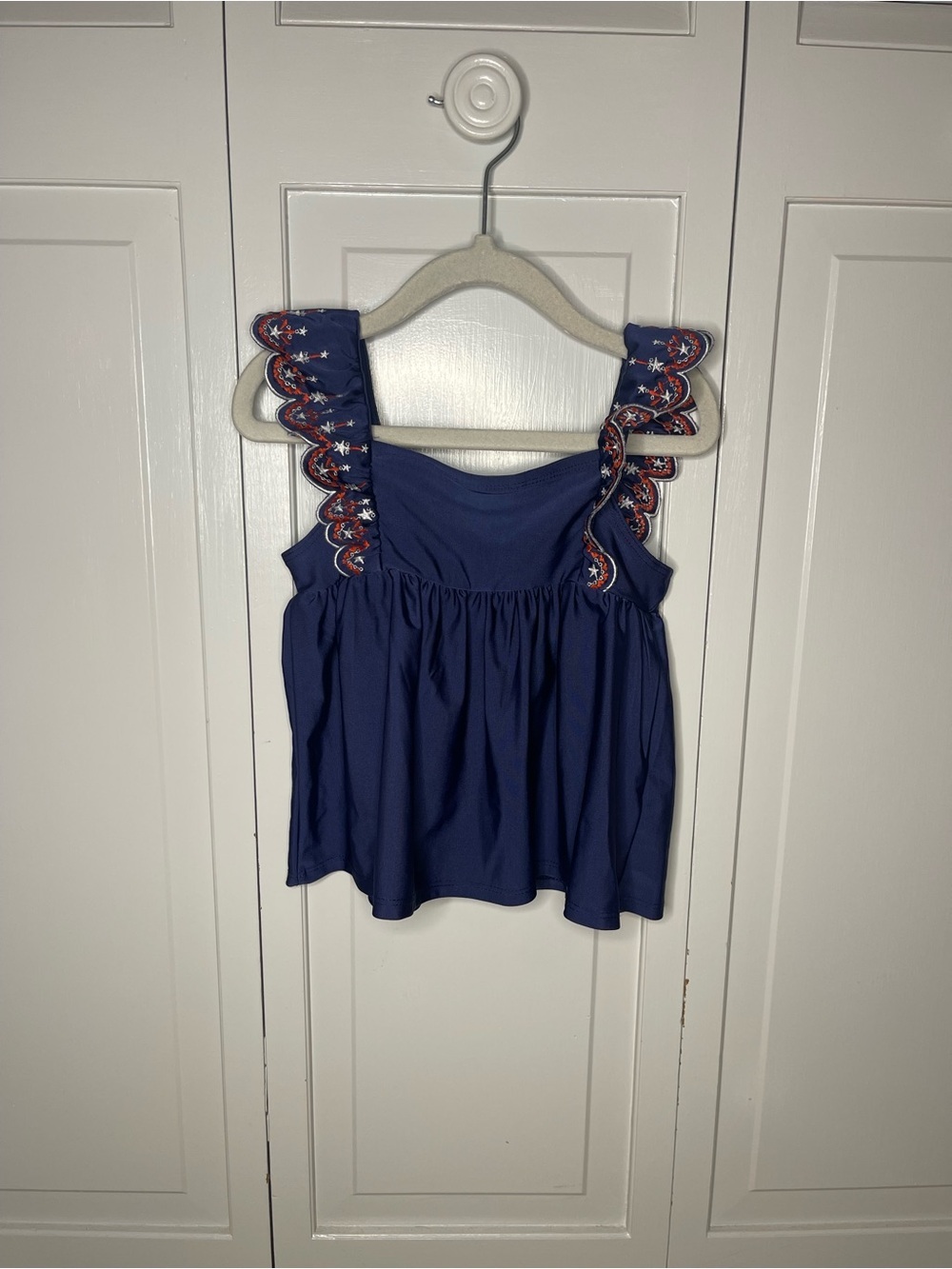 Cat & Jack Patriotic Navy Toddler Swim Top
